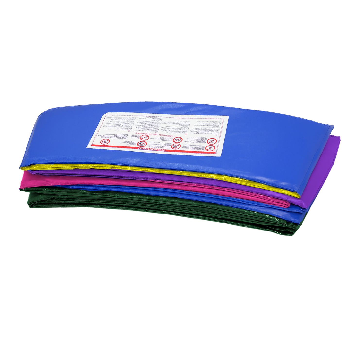 Kahuna 14ft Replacement Trampoline Safety Pad Cover and Jumping Spring Mat - Rainbow V240-KAH-PDMAT-14-RB