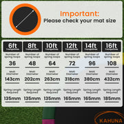 Kahuna 14ft Replacement Trampoline Safety Pad Cover and Jumping Spring Mat - Rainbow V240-KAH-PDMAT-14-RB