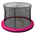 Kahuna 6ft Trampoline Pad and Net - Pink V240-KAH-PDNET-06-PK