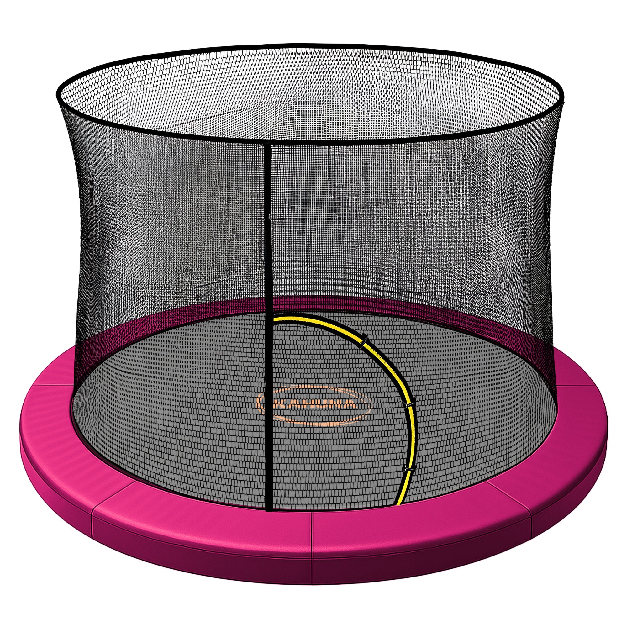 Kahuna 6ft Trampoline Pad and Net - Pink V240-KAH-PDNET-06-PK