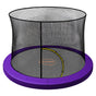 Kahuna 6ft Trampoline Pad and Net - Purple V240-KAH-PDNET-06-PU
