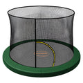 Kahuna 8ft Trampoline Pad and Net - Green V240-KAH-PDNET-08-GN