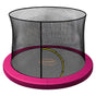 Kahuna 8ft Trampoline Pad and Net - Pink V240-KAH-PDNET-08-PK