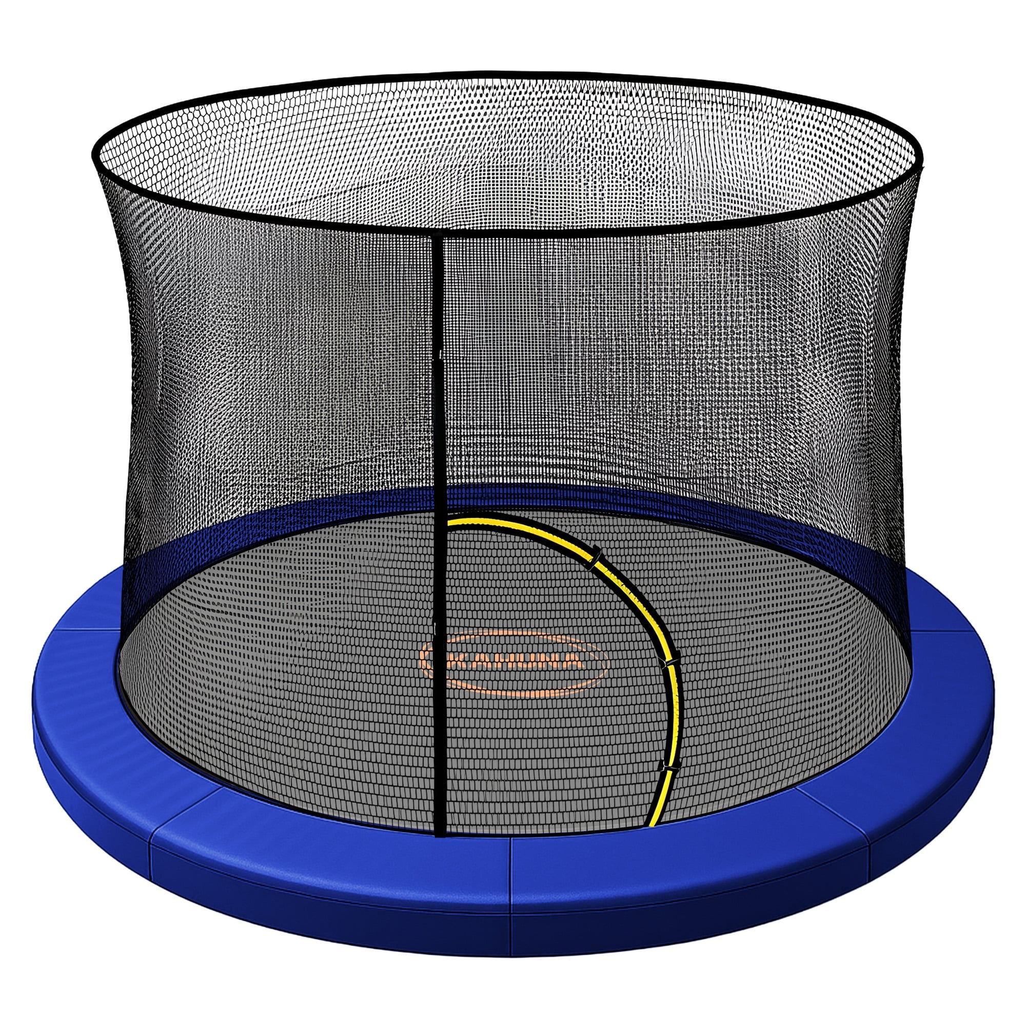 Kahuna 14ft Trampoline Pad and Net - Blue V240-KAH-PDNET-14-BU
