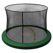 Kahuna 14ft Trampoline Pad and Net in Green V240-KAH-PDNET-14-GN