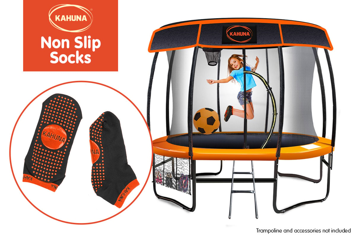 Kahuna Kids Safety Anti-Slip Trampoline Socks - Medium V240-KAH-SKS-M