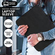 Klika 15.6" Water-Resistant Laptop Sleeve Bag V240-LBG-070-156-BK