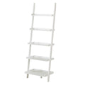 Sarantino Aster 5-Tier Ladder Shelf in White V240-LDS-107-17-WH