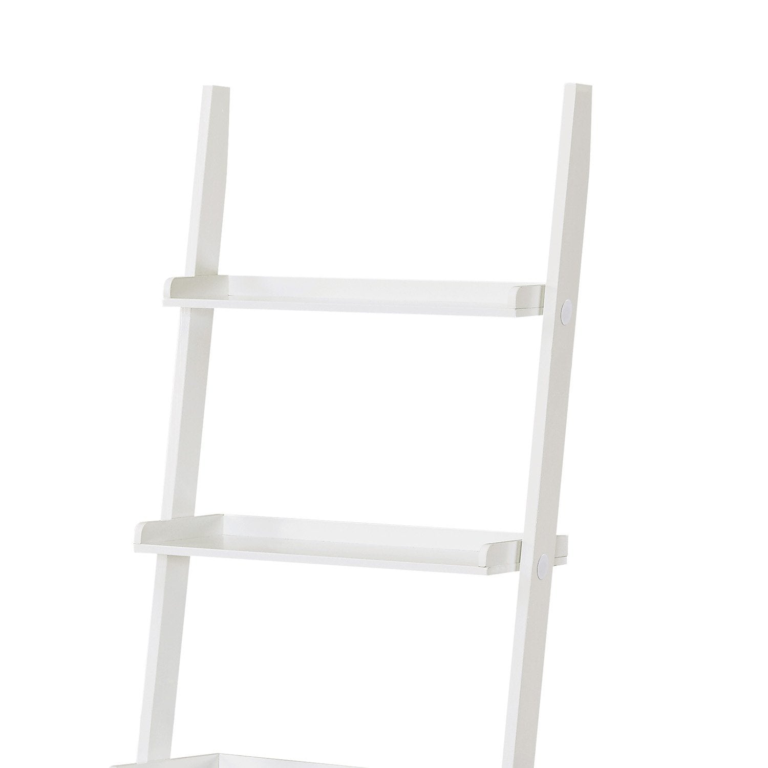 Sarantino Aster 5-Tier Ladder Shelf in White V240-LDS-107-17-WH