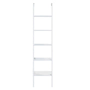 Sarantino Amelia 5-Tier Ladder Shelf in White V240-LDS-109-04-WH