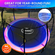 Kahuna LED Kit Suits 10ft Trampolines Multi-Colour Smart Motion Sensor Lighting with 16 colours V240-LED-STP-SSL-8M