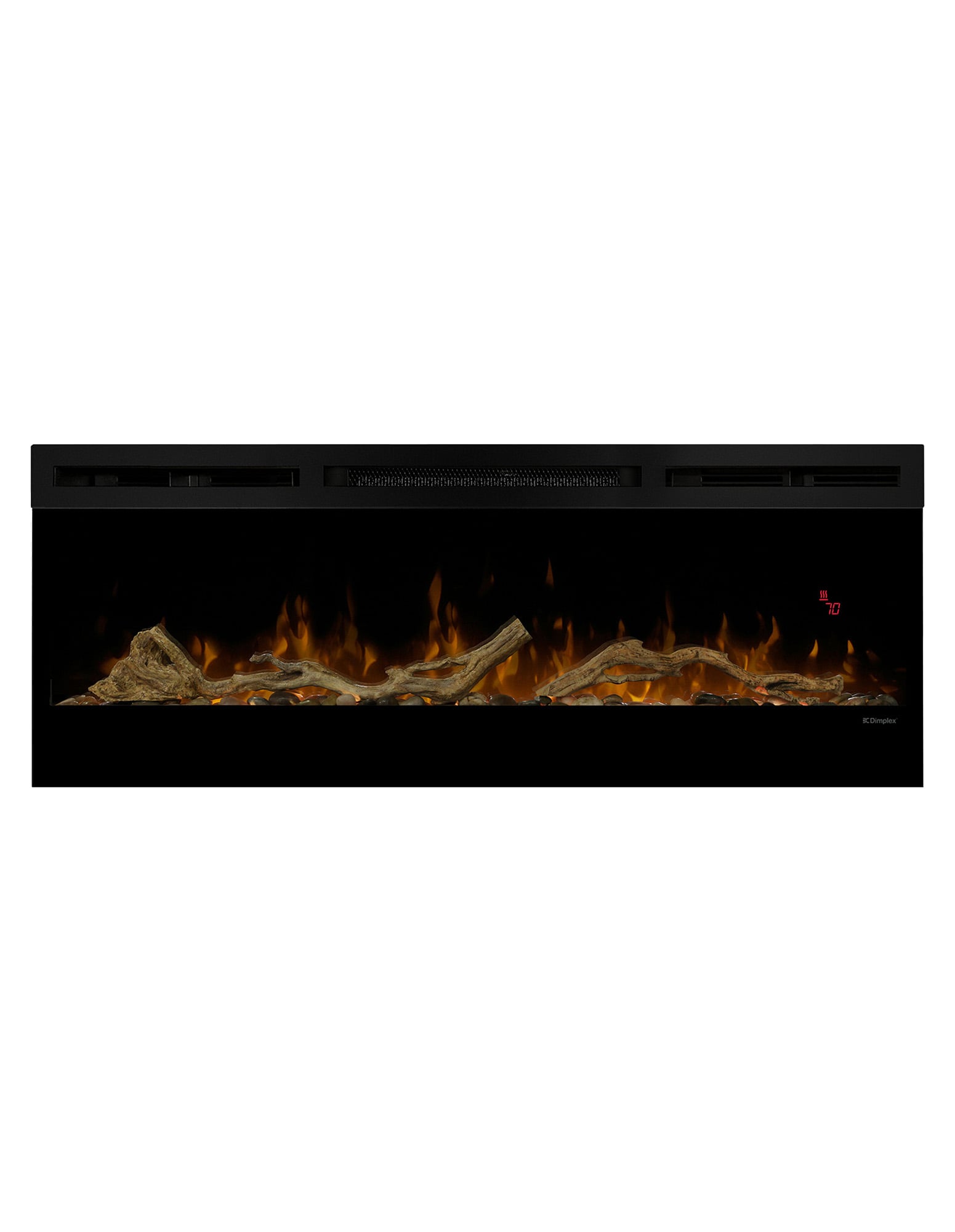 Dimplex 50-inch Linear Fireplace Driftwood and River Rock Accessory Package V240-LF50DWS-KIT