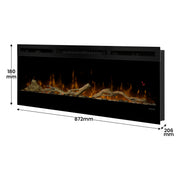 Dimplex 74-inch Linear Fireplace Driftwood and River Rock Accessory Package V240-LF74DWS-KIT