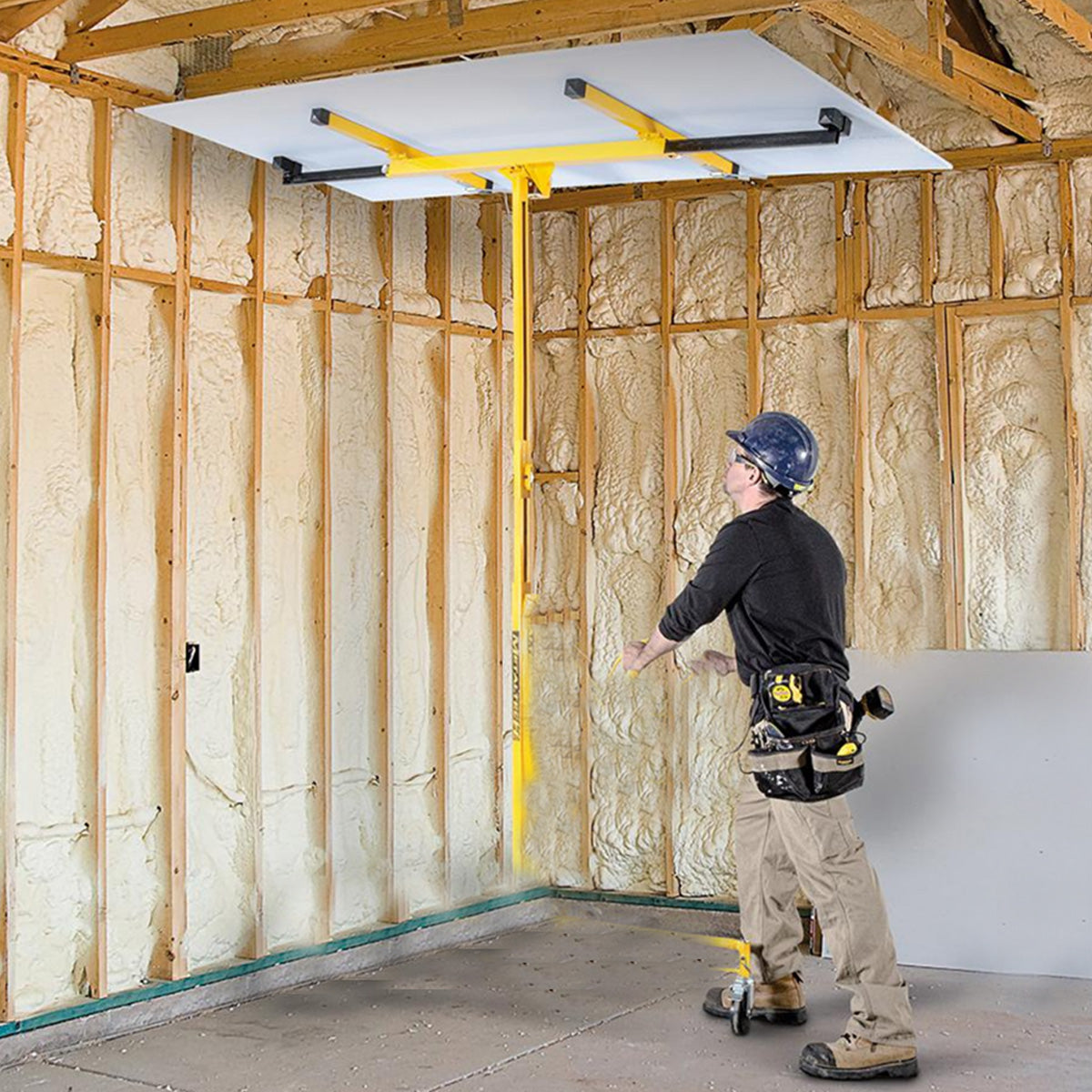 Kartrite 11ft Plaster Drywall Board Sheet Panel Hoist Lifter V240-LFT-11D