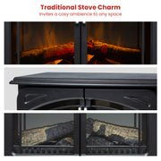 Dimplex Leckford Optiflame Electric Fire Stove - 2kW V240-LKD20-AU