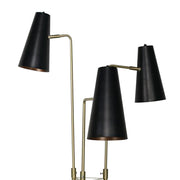 Sarantino Three Metal Shade Floor Lamp V240-LMP-MLM-1137
