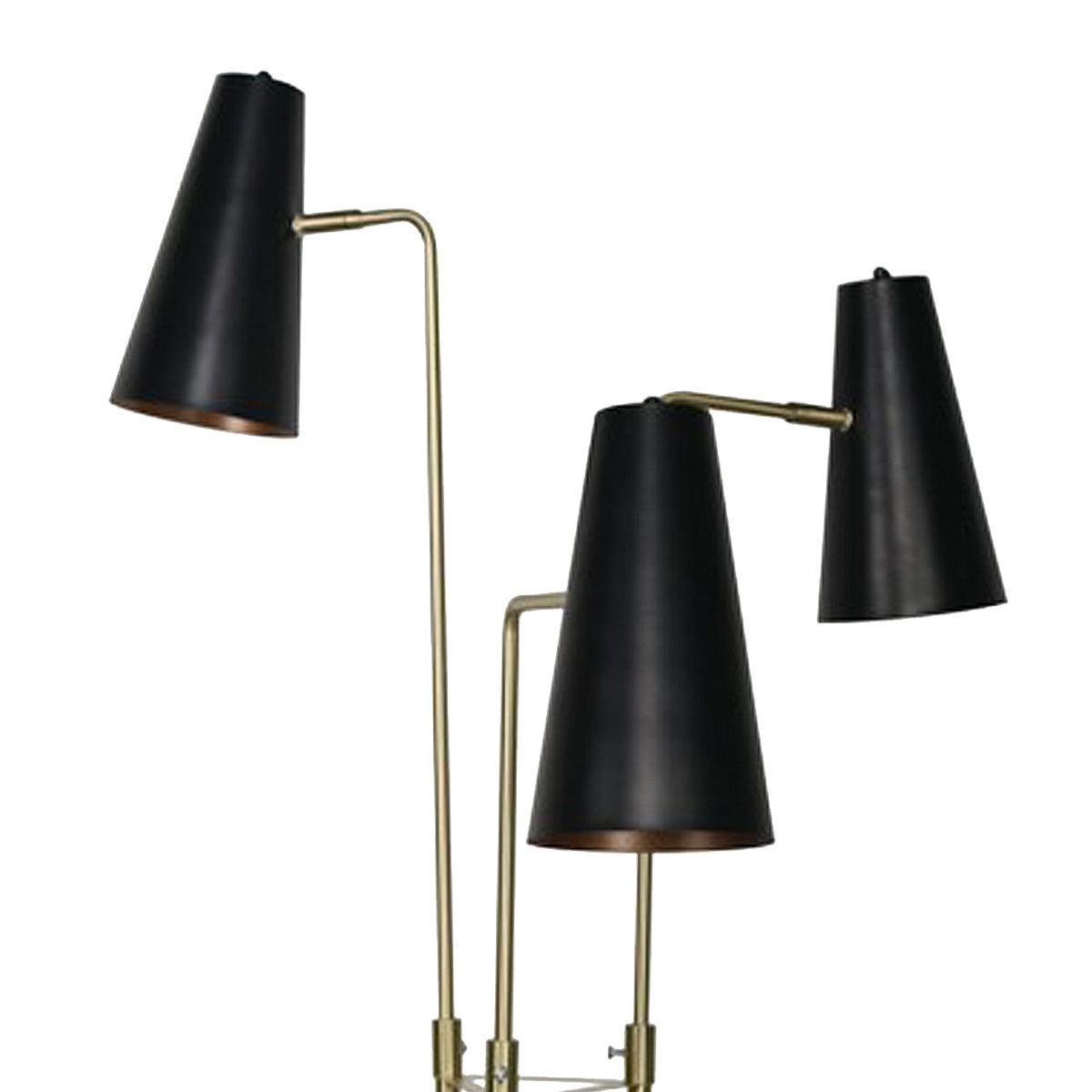 Sarantino Three Metal Shade Floor Lamp V240-LMP-MLM-1137