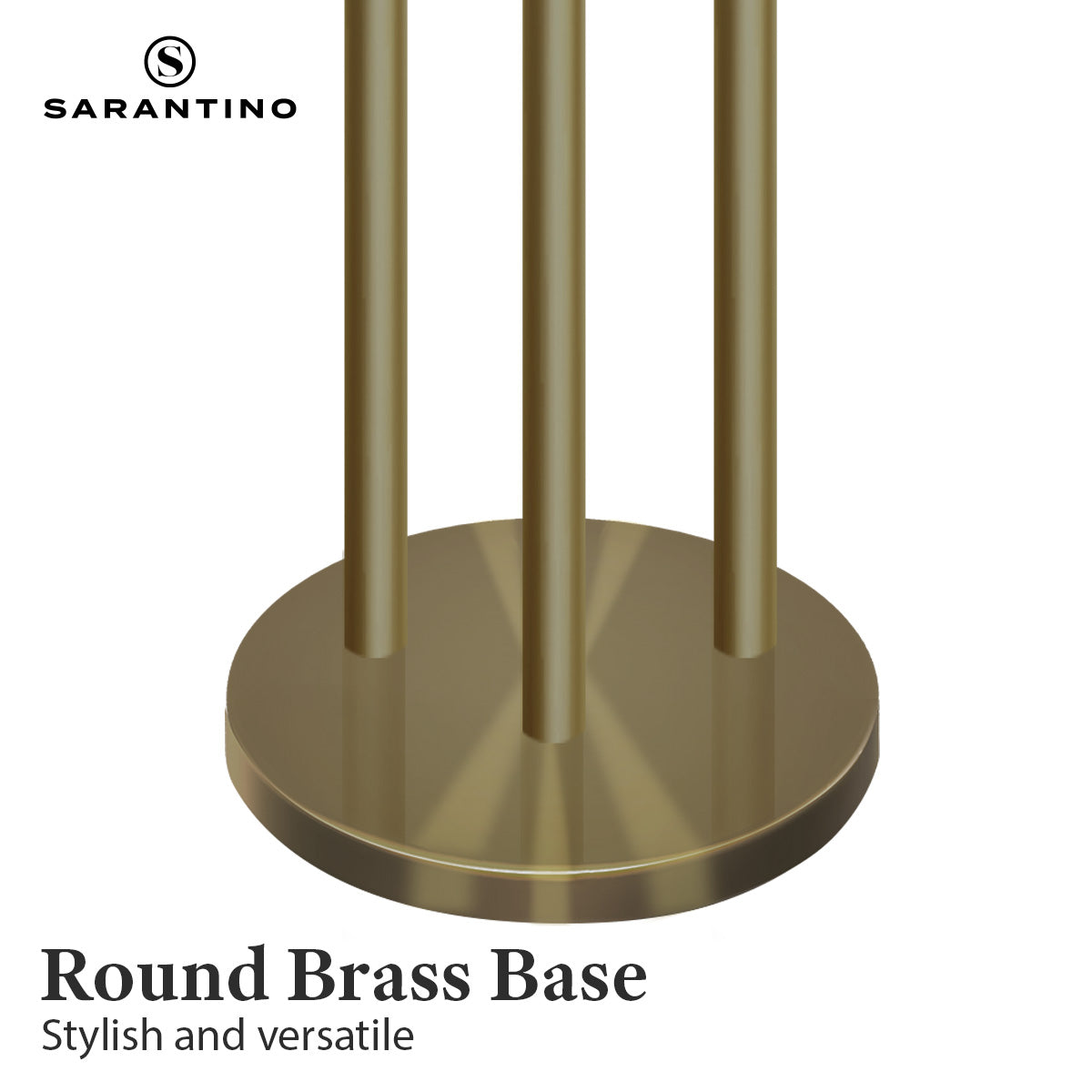 Sarantino Three Metal Shade Floor Lamp V240-LMP-MLM-1137