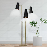 Sarantino Three Metal Shade Floor Lamp V240-LMP-MLM-1137