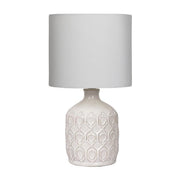 Sarantino Ceramic Table Lamp In Cream V240-LMP-MLM-4504