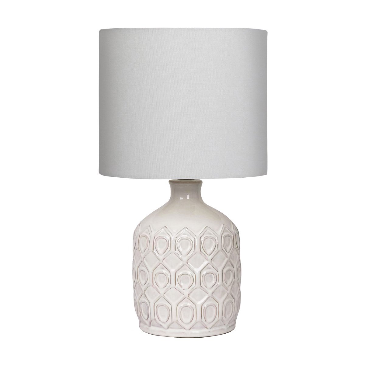 Sarantino Ceramic Table Lamp In Cream V240-LMP-MLM-4504
