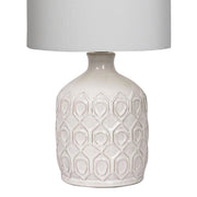 Sarantino Ceramic Table Lamp In Cream V240-LMP-MLM-4504