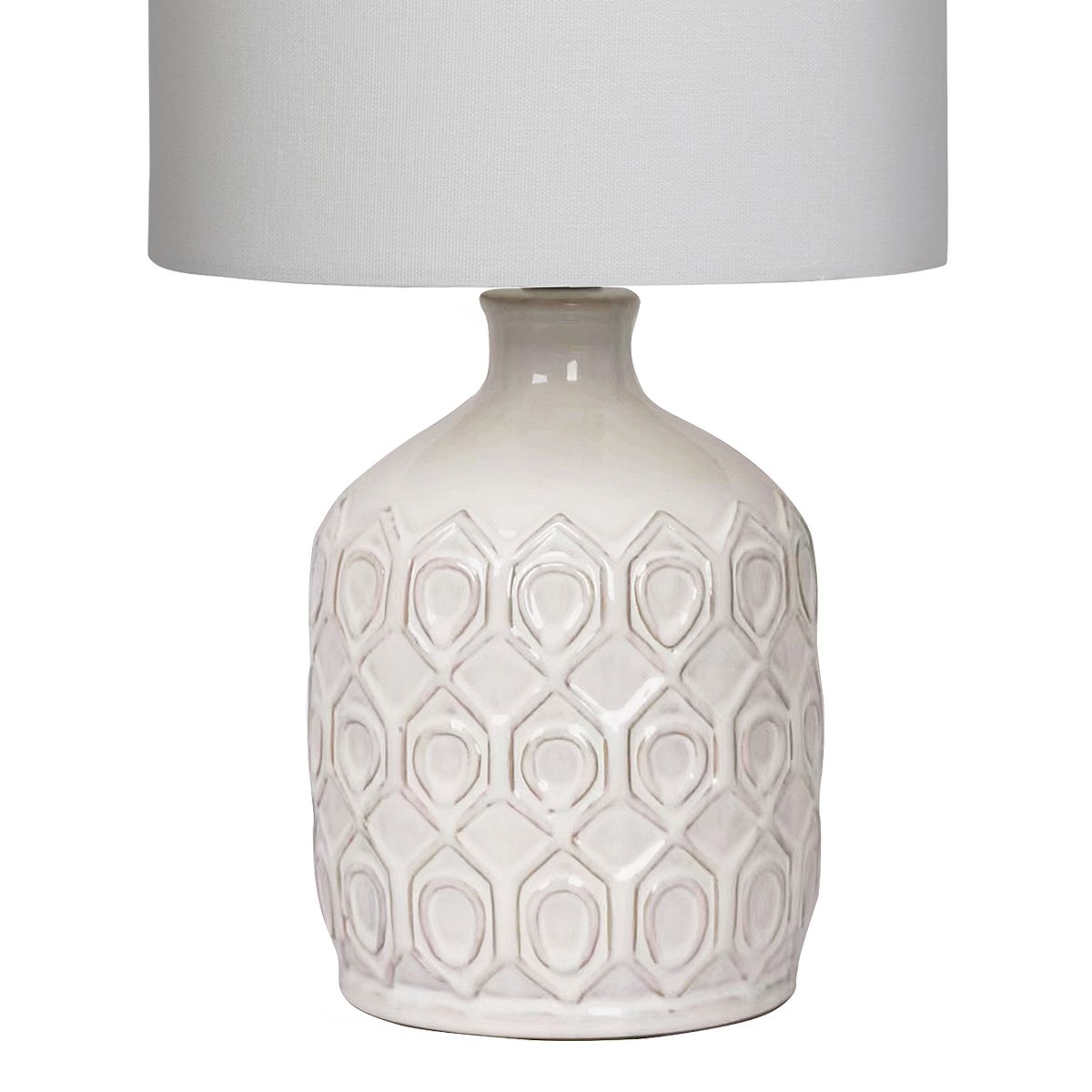 Sarantino Ceramic Table Lamp In Cream V240-LMP-MLM-4504