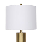 Sarantino Metal and Marble Table Lamp in Black V240-LMP-MLM-4550-BK