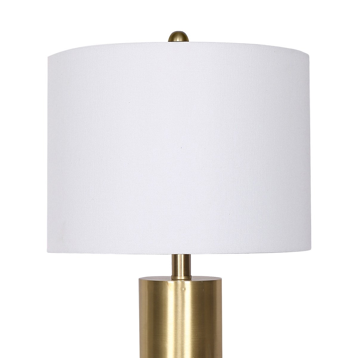 Sarantino Metal and Marble Table Lamp in Black V240-LMP-MLM-4550-BK