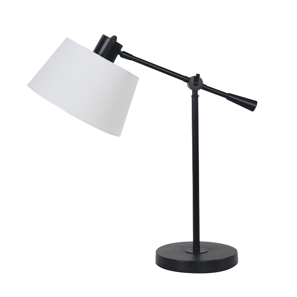 Sarantino Adjustable Metal Table Lamp In Black V240-LMP-MLM-4609