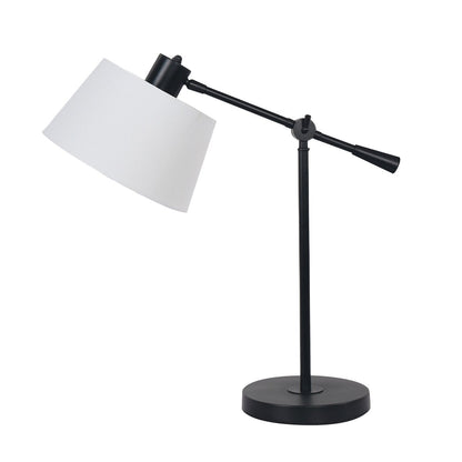 Sarantino Adjustable Metal Table Lamp In Black V240-LMP-MLM-4609