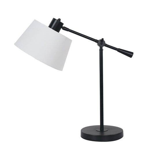 Sarantino Adjustable Metal Table Lamp In Black V240-LMP-MLM-4609