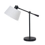 Sarantino Adjustable Metal Table Lamp In Black V240-LMP-MLM-4609