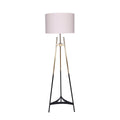 Sarantino Metal Tripod Electric Floor Lamp Gradient Finish V240-LMP-MLM-50019-02