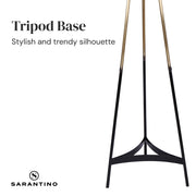 Sarantino Metal Tripod Electric Floor Lamp Gradient Finish V240-LMP-MLM-50019-02