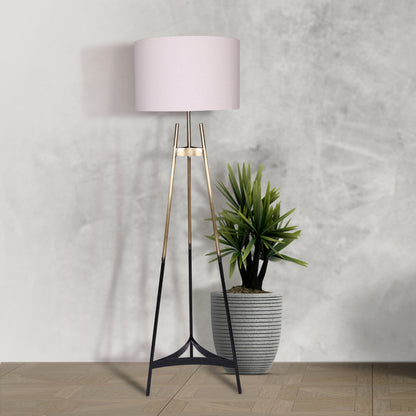Sarantino Metal Tripod Electric Floor Lamp Gradient Finish V240-LMP-MLM-50019-02