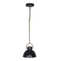 Sarantino Black and Gold Pendant Light V240-LMP-MLM-50216