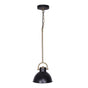 Sarantino Black and Gold Pendant Light V240-LMP-MLM-50216