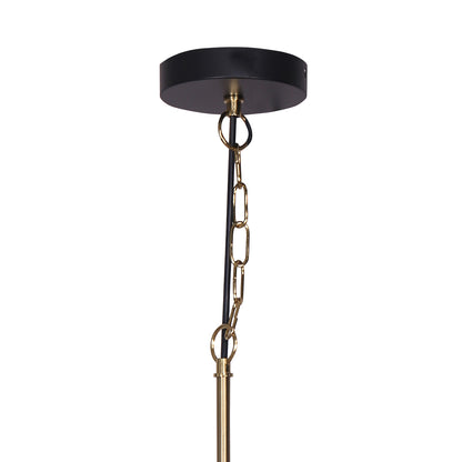 Sarantino Black and Gold Pendant Light V240-LMP-MLM-50216
