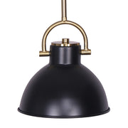 Sarantino Black and Gold Pendant Light V240-LMP-MLM-50216