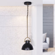 Sarantino Black and Gold Pendant Light V240-LMP-MLM-50216
