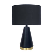 Sarantino Metal Table Lamp in Black and Gold V240-LMP-MLM-50230