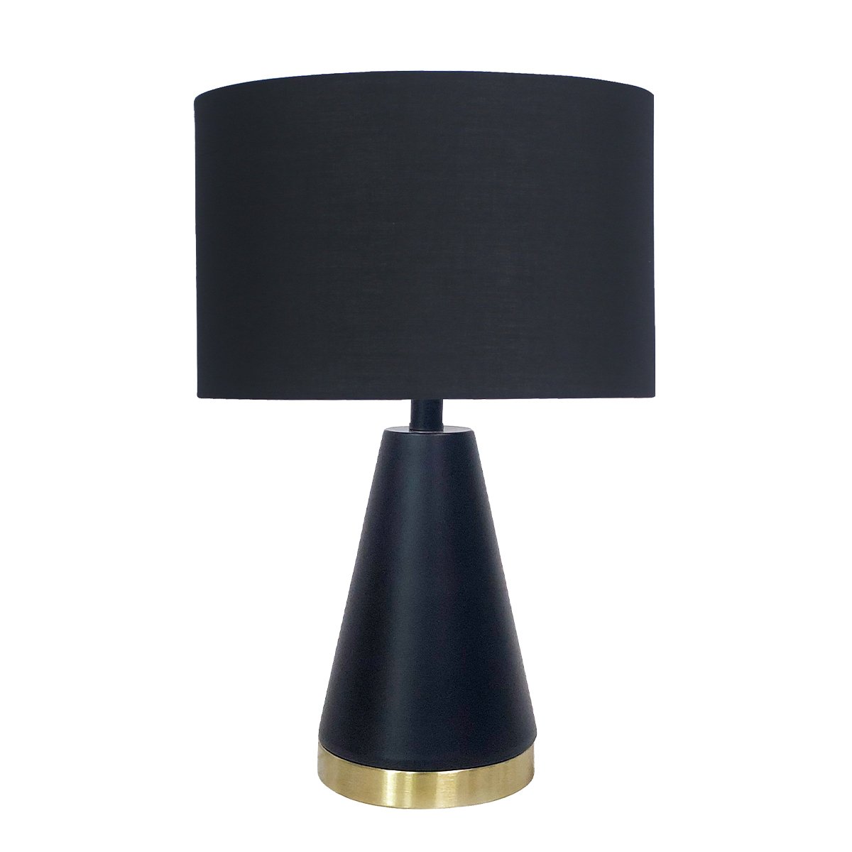 Sarantino Metal Table Lamp in Black and Gold V240-LMP-MLM-50230