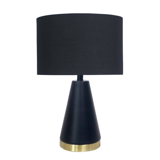 Sarantino Metal Table Lamp in Black and Gold V240-LMP-MLM-50230