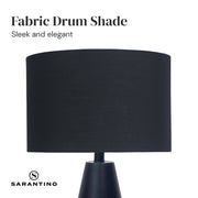 Sarantino Metal Table Lamp in Black and Gold V240-LMP-MLM-50230