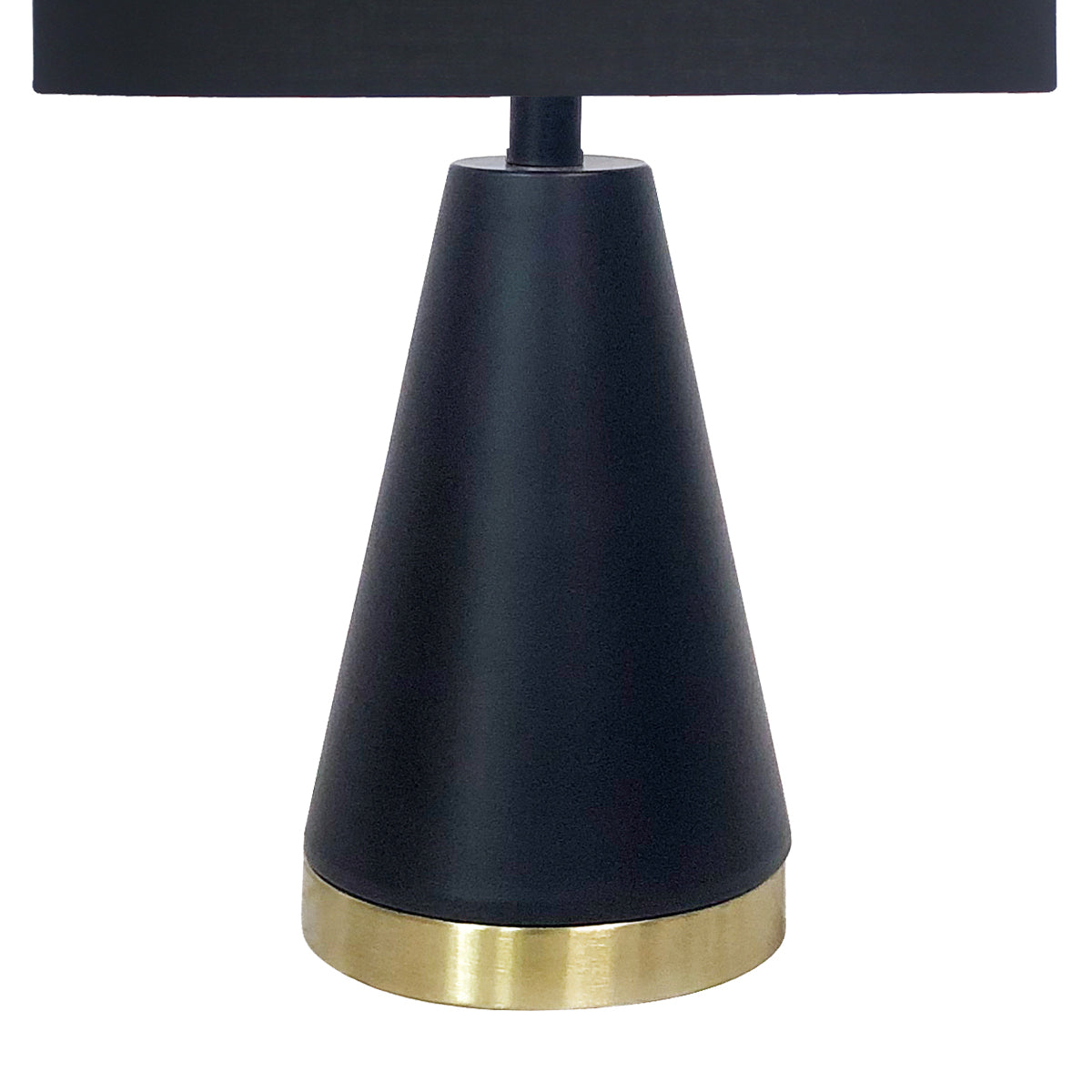 Sarantino Metal Table Lamp in Black and Gold V240-LMP-MLM-50230