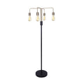 Sarantino Modern Exposed Bulb 4-Arm Industrial Light Floor Lamp V240-LMP-MLM-50713