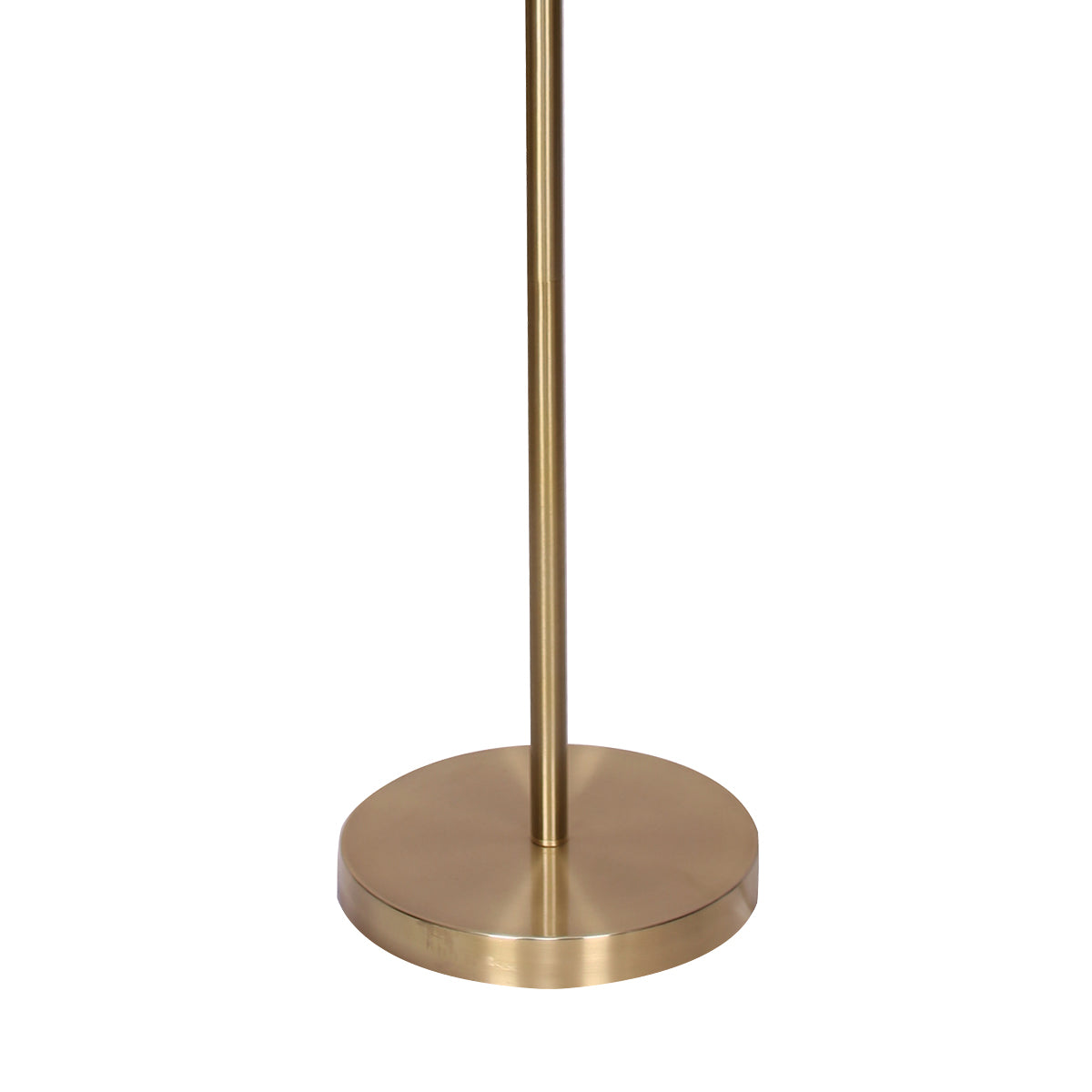 Sarantino Brushed Gold Height-Adjustable Metal Floor Lamp V240-LMP-MLM-50724
