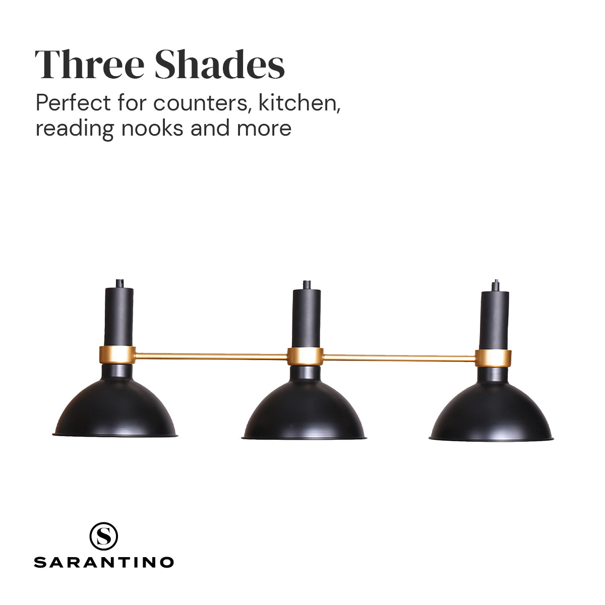 Sarantino 3-Light Hanging Pendant Lamp V240-LMP-MLM-50727