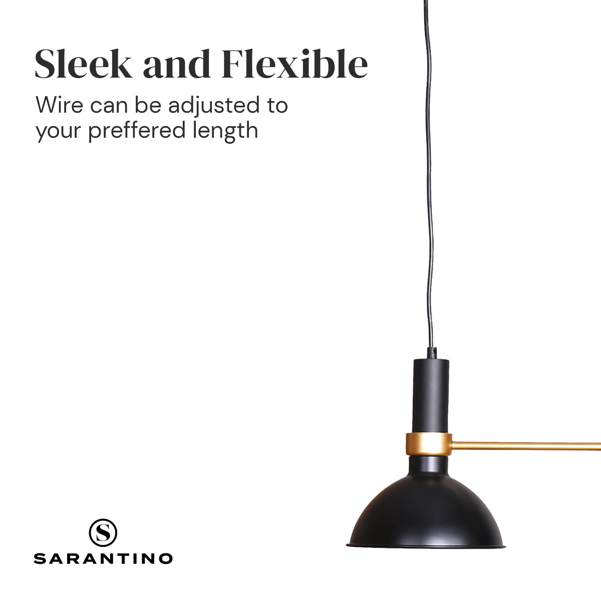 Sarantino 3-Light Hanging Pendant Lamp V240-LMP-MLM-50727